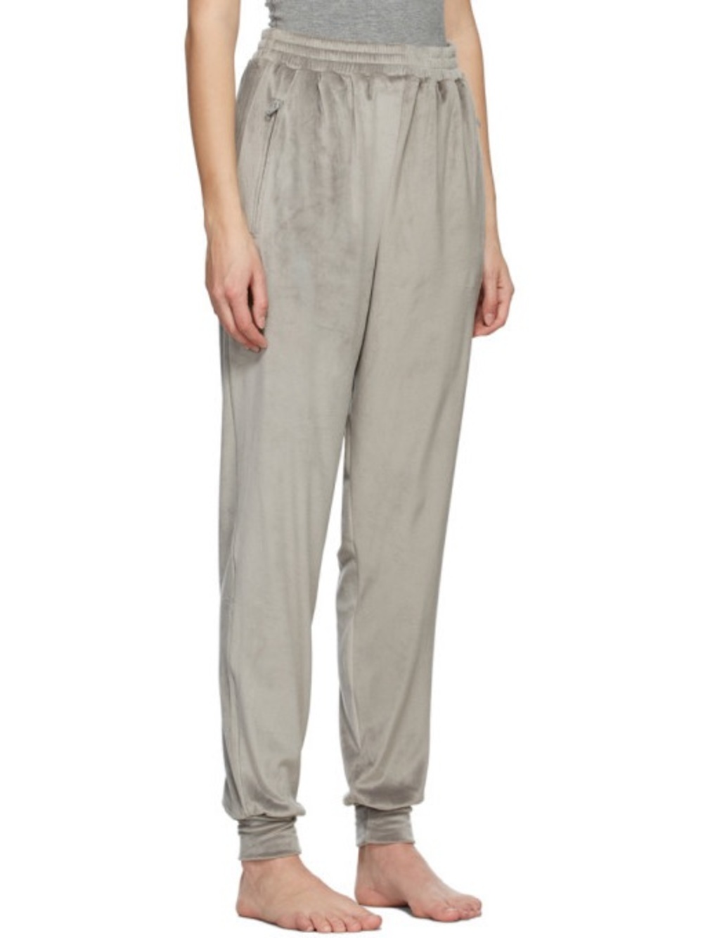 SKIMS Grey Velour Joggers!
